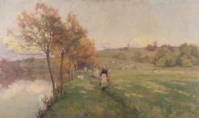 Meadows by the Avon by Alfred Parsons